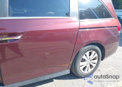2014 Honda Odyssey Ex-L from USA, damaged, VIN 5FNRL5H65EB077816
